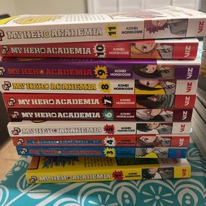 My Hero Academia books 1-11